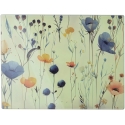 Allesken Aria stiklinė lenta 40x30cm gėlės Allesken Aria stiklinė lenta 40x30cm gėlės