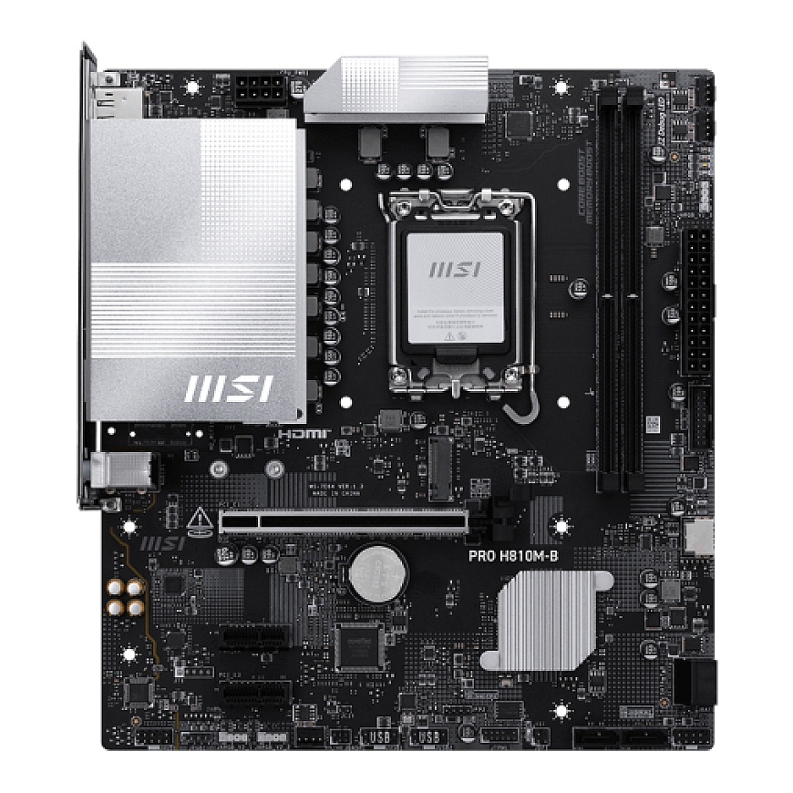MSI PRO H810M-B emolevy Intel H810 LGA 1851 (Socket V1) mikro ATX