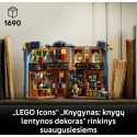 LEGO® Icons Bookshop: bookshelves decor, set 11379