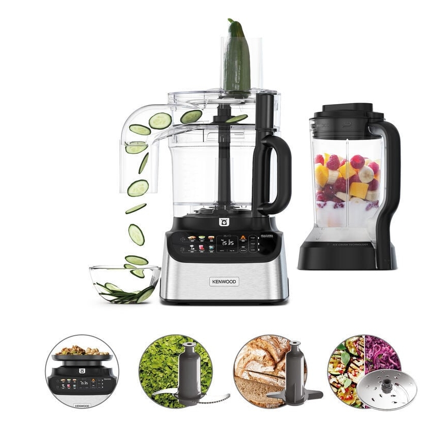 Kenwood FDM73.480SS MultiPro OneTouch virtuves kombains, nerūsējošais tērauds
