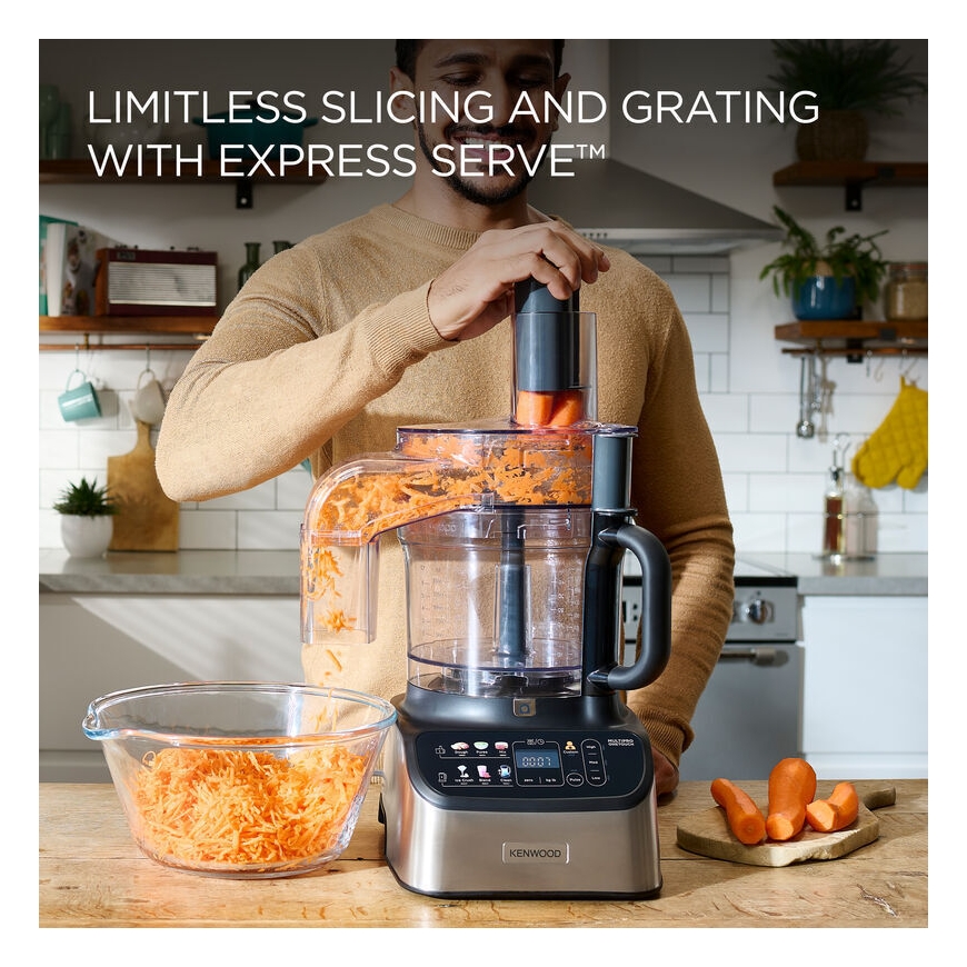 Kenwood FDM73.480SS MultiPro OneTouch virtuves kombains, nerūsējošais tērauds – 5