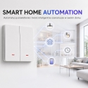 Qoltec 52706 Išmanusis dvigubas jungiklis | Wi-Fi | Laikmatis | Tuya | Išmanusis gyvenimas | Baltas Qoltec 52706 Išmanusis dvigubas jungiklis | Wi-Fi | Laikmatis | Tuya | Išmanusis gyvenimas | Baltas