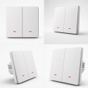 Qoltec 52706 Nutikas kahe lülitiga valguslüliti | Wi-Fi | Taimer | Tuya | Nutikas elu | Valge Qoltec 52706 Nutikas kahe lülitiga valguslüliti | Wi-Fi | Taimer | Tuya | Nutikas elu | Valge