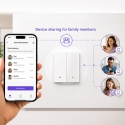 Qoltec 52706 Smart 2-Gang Light Switch | Wi-Fi | Timer | Tuya | Smart life | White Qoltec 52706 Smart 2-Gang Light Switch | Wi-Fi | Timer | Tuya | Smart life | White