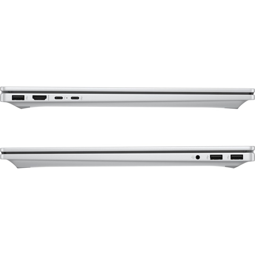 HP OmniBook X 17T-DD00-D4SD9 Ultra 7 256V 17.3" FHD Jutiklinis 16GB SSD512 BT Juodasis sidabras Win11 Glacier Silver (ATNAUJINTA – 5