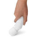 Marc Dorcel DORCEL Mini Wanderful Balts wand masāžas vibrators Marc Dorcel DORCEL Mini Wanderful Balts wand masāžas vibrators