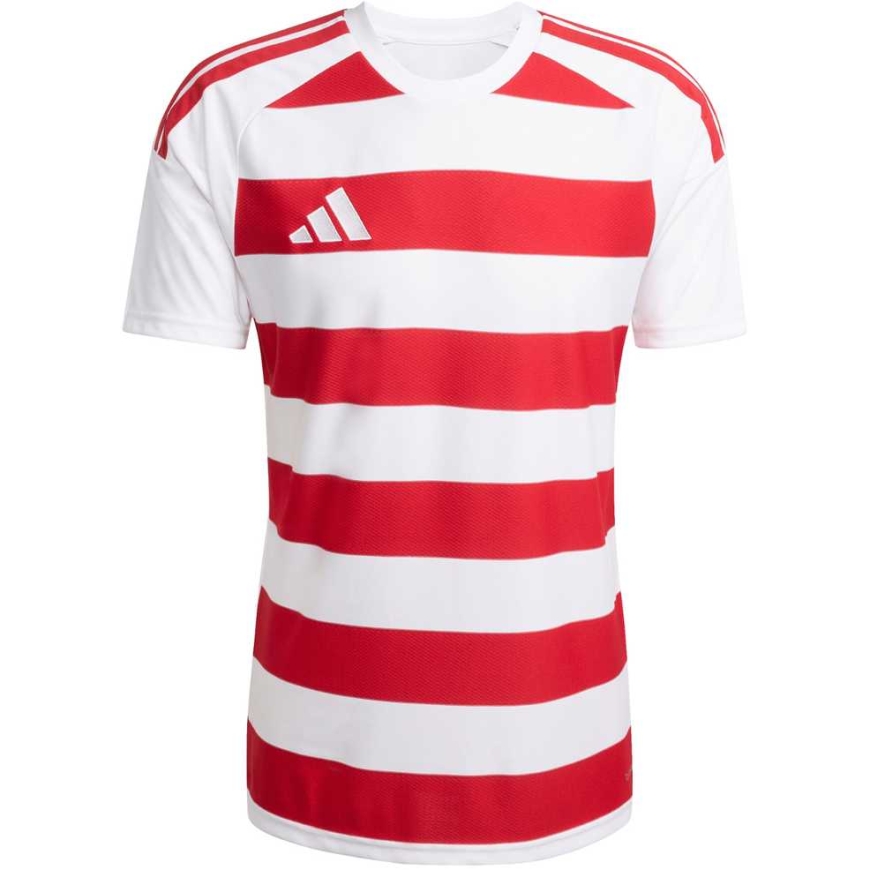 Miesten adidas Hooped 26 Jersey valkoinen ja punainen KF3388 (2XL) – 2