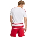 Vīriešu adidas Hooped 26 Jersey balta un sarkana KF3388 (2XL)