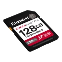 Kingston Technology 128GB Canvas React Plus SDXC UHS-II 280R/100W U3 V60 for Full HD/4K Kingston Technology 128GB Canvas React Plus SDXC UHS-II 280R/100W U3 V60 for Full HD/4K