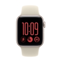 Apple Watch SE 3 (GPS) 40 mm star white aluminum case and sand-colored sport band, S/M