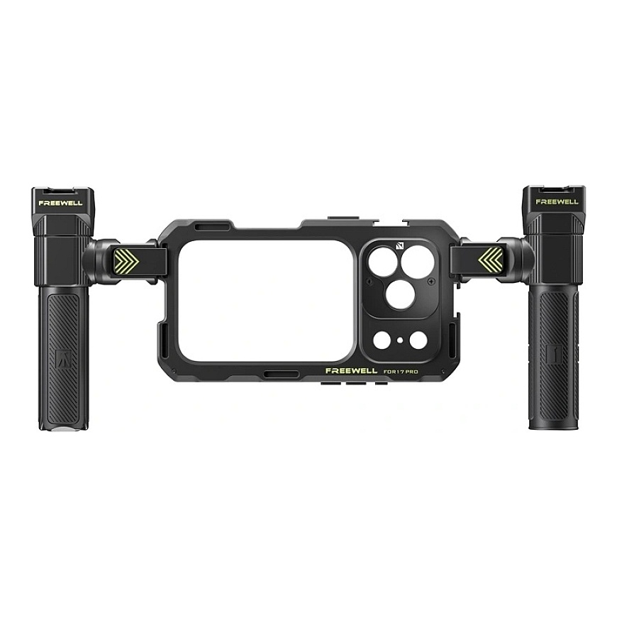 Freewell Genius Rig iPhone 17 Pro tvirtinimas