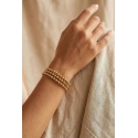 Marc Malone Triple solid Monel steel bracelet MCB260768G Marc Malone Triple solid Monel steel bracelet MCB260768G
