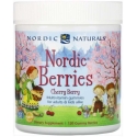 Nordic Naturals "Nordic Berries" uztura bagātinātājs bērniem, 120 ķiršu želejkonfekšu Nordic Naturals "Nordic Berries" uztura bagātinātājs bērniem, 120 ķiršu želejkonfekšu