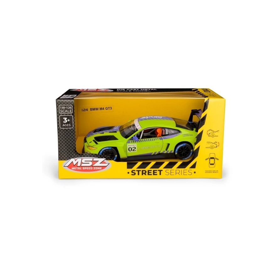 Daffi MSZ 1:24 BMW M4 GT3 green M-530 75306
