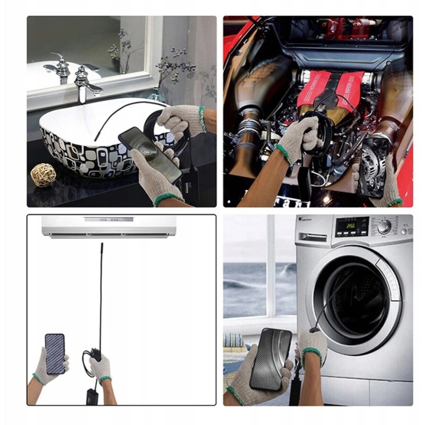 Endoscope Workshop Inspection Camera for Android Phones, USB-C, 3.5m, Zenwire AN100 – 5