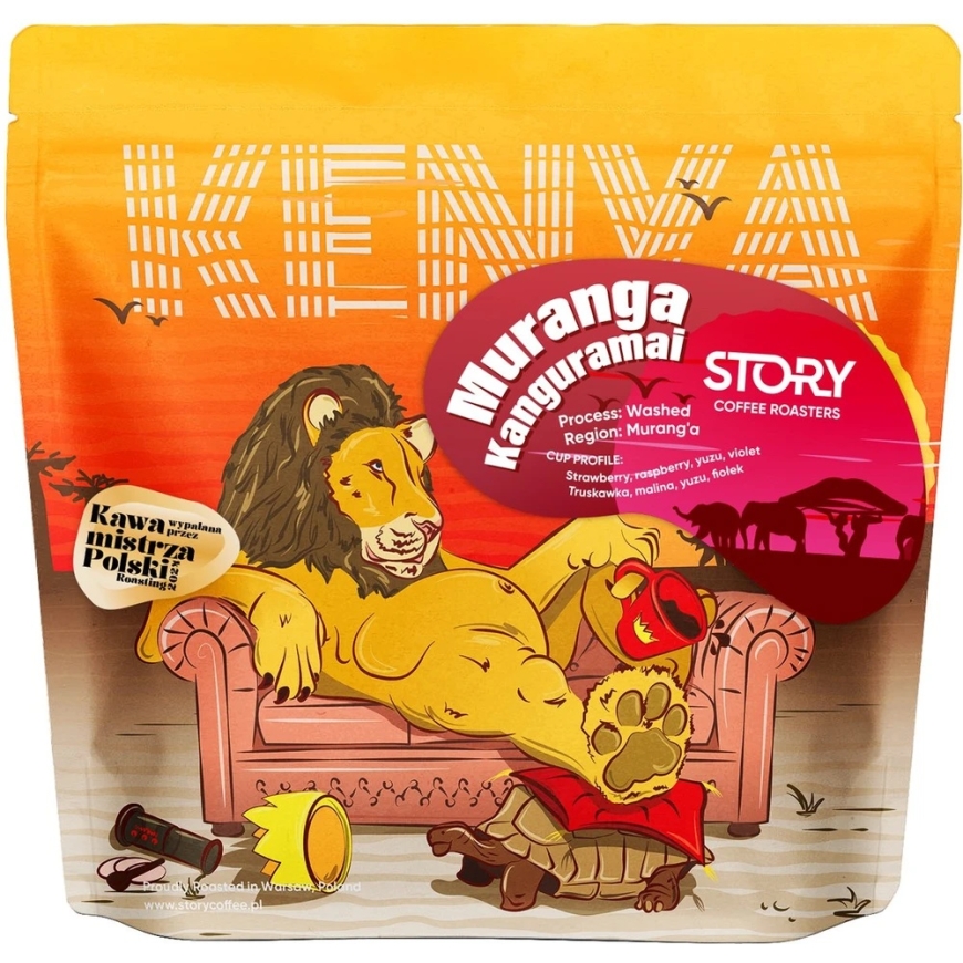 Story Coffee Roasters Story Kofimeistrid Kenya Kangiri Kanguramai AA pestud 250 g – 2