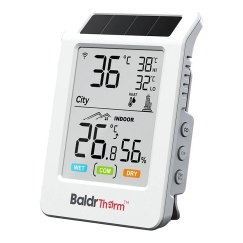 BALDRTHERM HCS596WB Saulės energijos maitinamas Wi-Fi termohigrometras