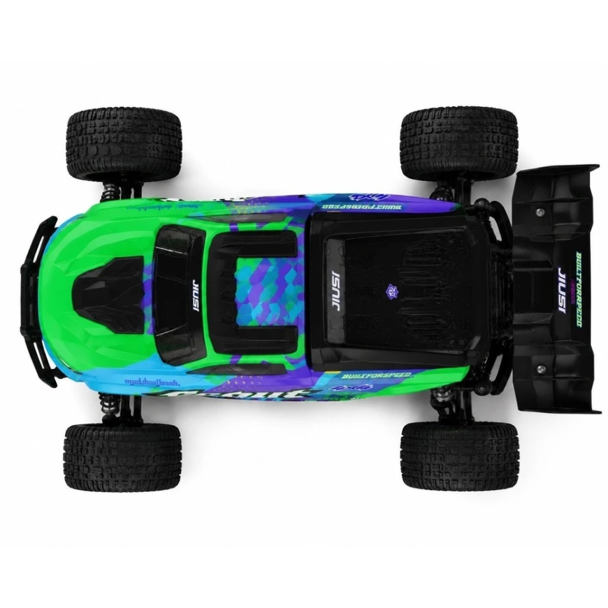 EXTRALINK RC SC10 REMOTE-CONTROLLED CAR 1/10 BRUSHLESS 4WD EXTREME TRUCK Žalias – 5