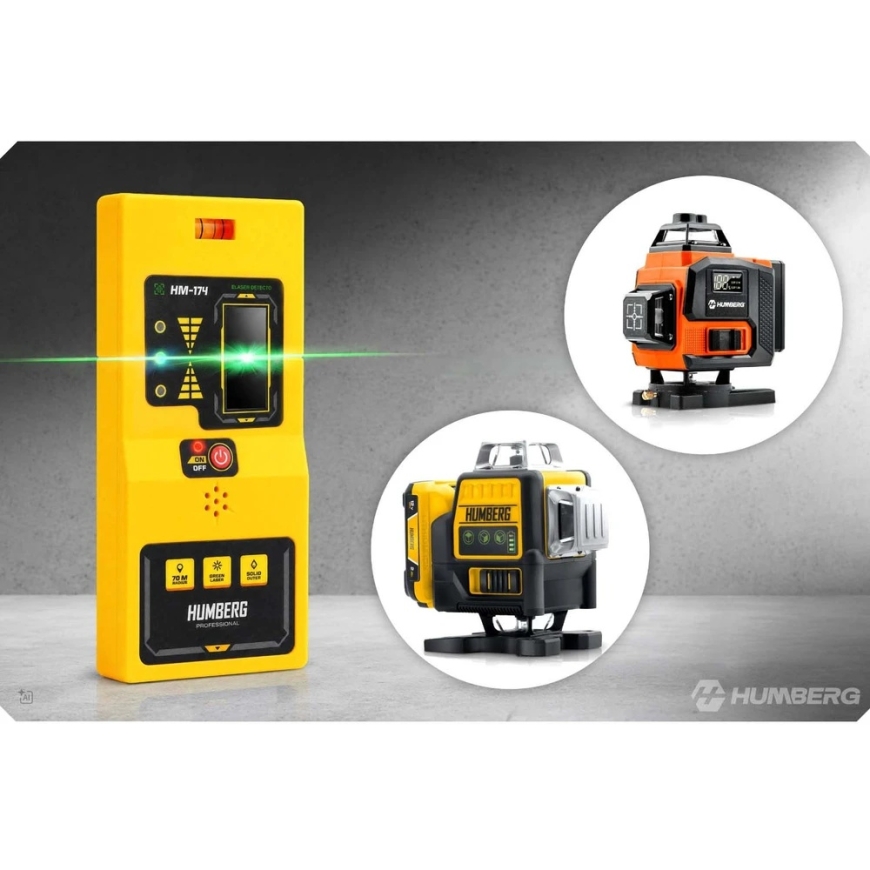 Детектор уровня лазерного луча алкотестера Humberg HM-174 – 5