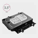 Axagon RHD-435 asennussarja Musta Metalli