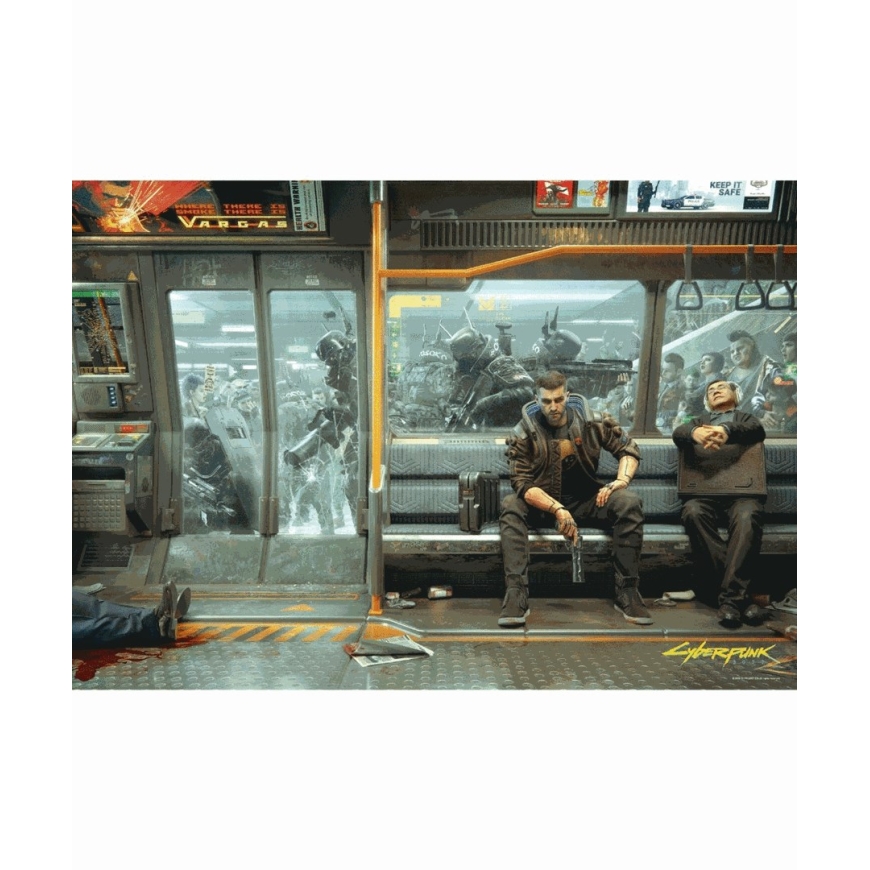 Puzzle Good Loot Gaming - Cyberpunk 2077: Metro 1000 vnt. – 2