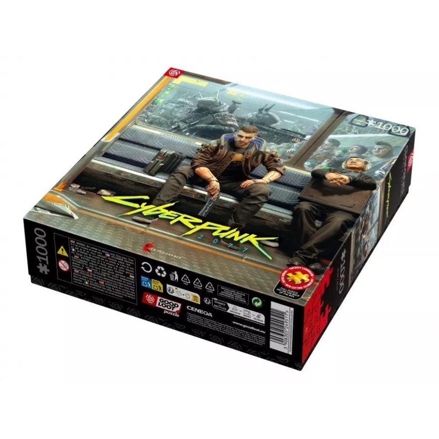 Puzzle Good Loot Gaming - Cyberpunk 2077: Metro 1000 vnt. – 4