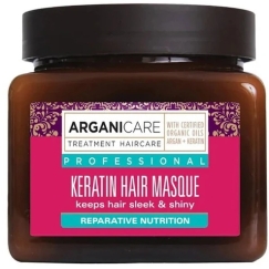 Arganicare Keratin Hair Treatment Cream Mask Moisturizing & Repairing, 500 ml