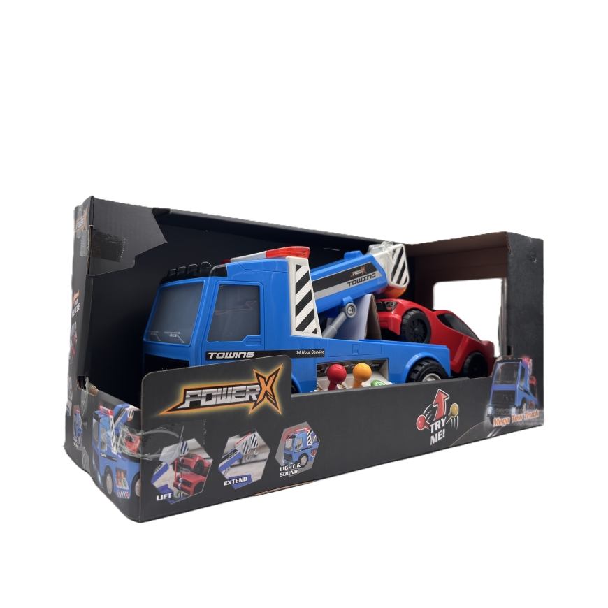 Power X Mega электронный эвакуатор с огнями и звуками – 4