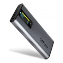 Axagon EEM2-SD2 USB-C 10Gbps - M.2 NVMe & SATA SSD DISPLAY box