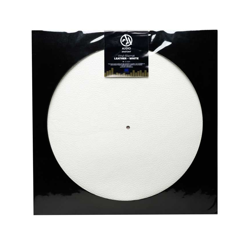 Audio Anatomy VINILA SLĪDNI LEATHER BALTA 1,5 MM BALTA
