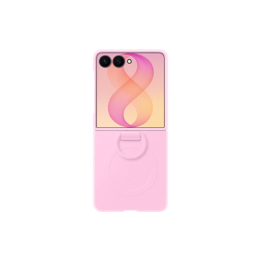 Samsung "Silicone Ring Magnet Case Samsung Galaxy Z Flip8" Pink – 4