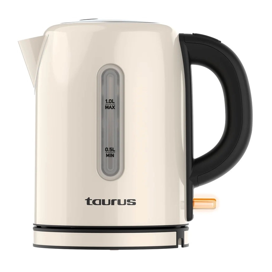 Taurus VINTAGE COMPACT elektriskais tējkanna 1 L 2400 W Krēms