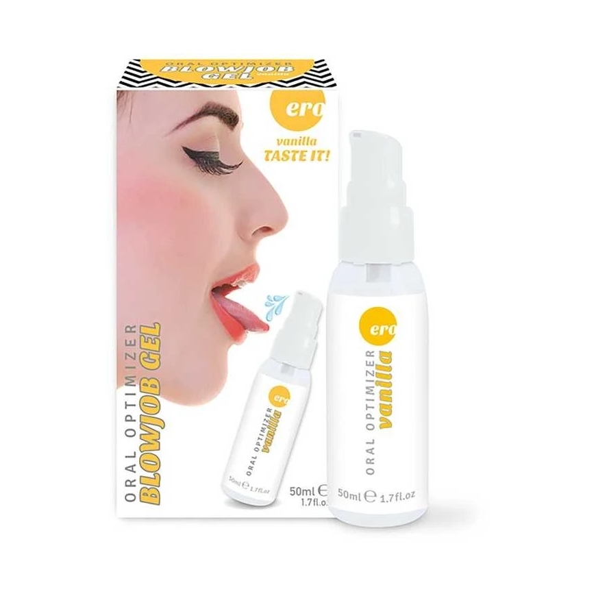 HOT Oral Optimizer - Deepthroat Gel - Vanilje - 2 fl oz / 50 ml – 5