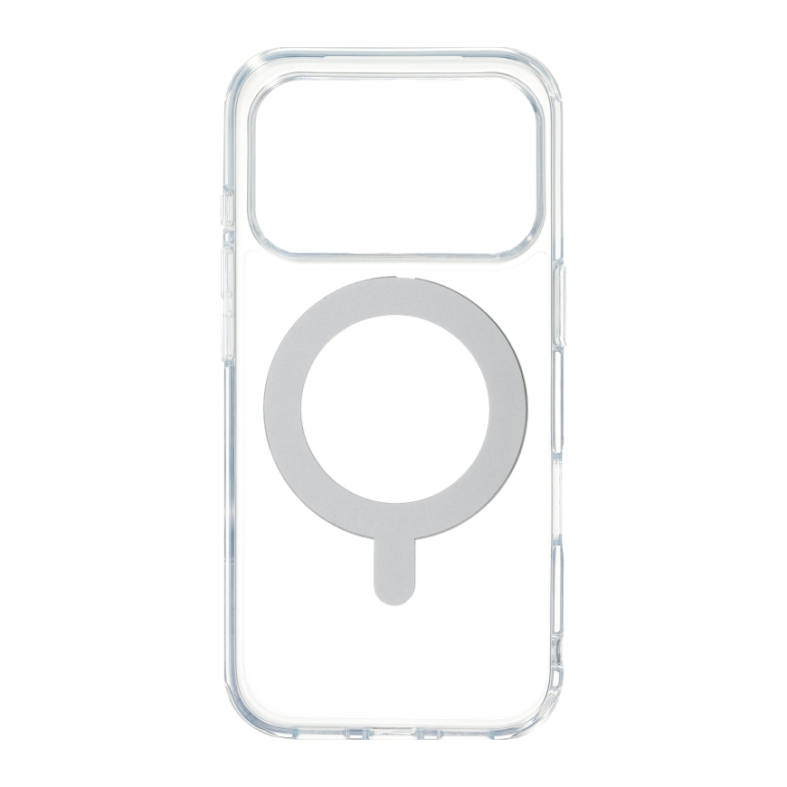 FoneKit Premium Kickstand MagSafe kaitsekate jalustaga, iPhone 18 Pro / 17 Pro, läbipaistev – 2