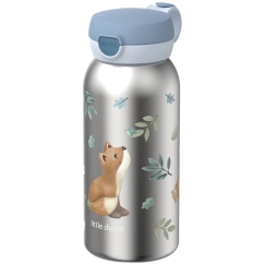 Rosti Mepal Friends Little Dutch termos pudelītis ar locāmo vāciņu "Meža draugi", 500 ml