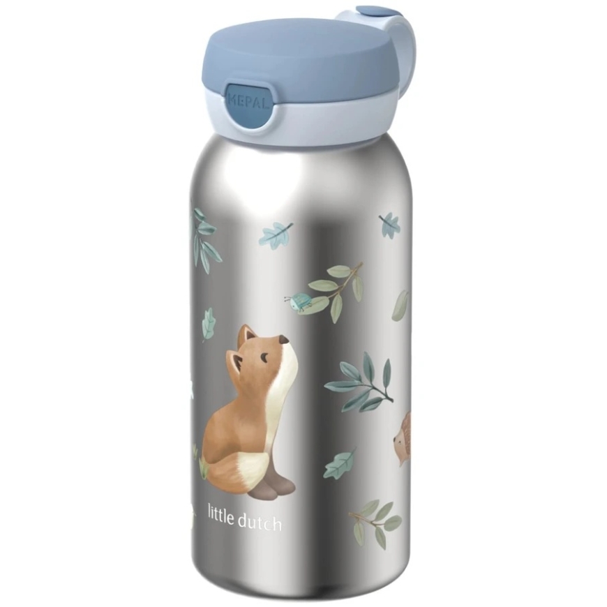 Rosti Mepal Friends Little Dutch termos pudelītis ar locāmo vāciņu "Meža draugi", 500 ml