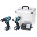 Makita 2-osainen sähkötyökalusetti (CLX224X) Makita 2-osainen sähkötyökalusetti (CLX224X)
