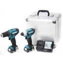 Makita 2-osainen sähkötyökalusetti (CLX224X) Makita 2-osainen sähkötyökalusetti (CLX224X)