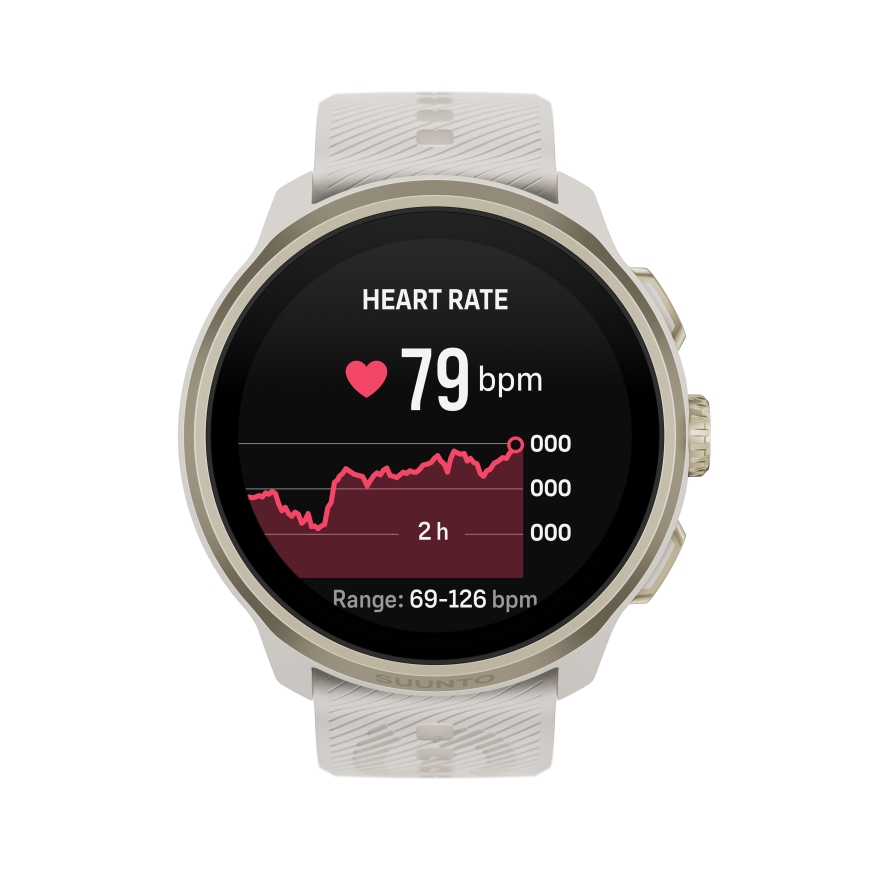 Suunto Run 2 skriešanas pulkstenis, 4 GB, Feather Gold – 4
