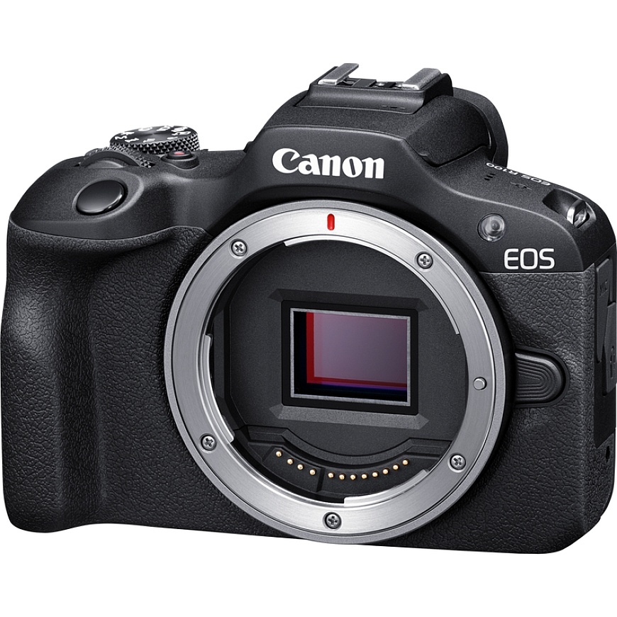Canon EOS R100 + RF-S 18-45mm F4.5-6.3 IS STM Lens + RF 75-300mm F4-5.6 Lens MILC 24.1 MP CMOS 6000 – 3
