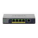 NETGEAR GS105EP Unmanaged Gigabit Ethernet (10/100/1000) Power over Ethernet (PoE) Grey NETGEAR GS105EP Unmanaged Gigabit Ethernet (10/100/1000) Power over Ethernet (PoE) Grey