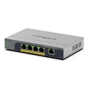 NETGEAR GS105EP Nepārvaldīts Gigabit Ethernet (10/100/1000) Power over Ethernet (PoE) Pelēks