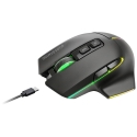 Mars Gaming MMWVECTOR pele labajai rokai, RF Wireless + Bluetooth + USB Type-A, optiskā, 12000 DPI Mars Gaming MMWVECTOR pele labajai rokai, RF Wireless + Bluetooth + USB Type-A, optiskā, 12000 DPI