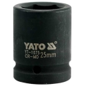 Yato Toya Sa Poland Galvutė smūginė šešiakampė | 20 mm (3/4") | 25 mm (YT-1075) Yato Toya Sa Poland Galvutė smūginė šešiakampė | 20 mm (3/4") | 25 mm (YT-1075)