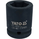 Yato Toya Sa Poland Galvutė smūginė šešiakampė | 20 mm (3/4") | 25 mm (YT-1075) Yato Toya Sa Poland Galvutė smūginė šešiakampė | 20 mm (3/4") | 25 mm (YT-1075)