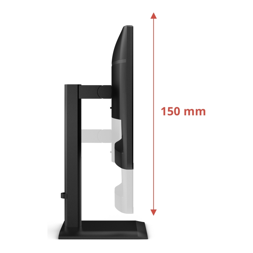 AOC 24E4U PC lamekuvar 60,5 cm (23.8") 1920 x 1080 pikslit Full HD LED Must – 4