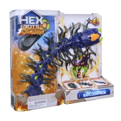 Hex Bots Exploding Centipede, remote-controlled