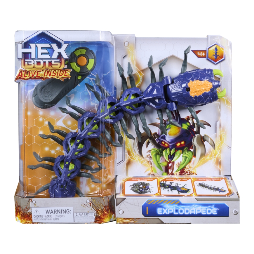 Hex Bots Sprāgošs Tūkstoškājs, tālvadības – 2