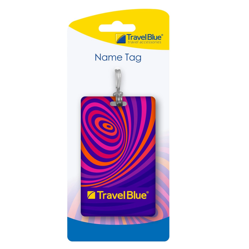 Blue Blue TRAVEL Blue LUGGAGE IDENTIFIER WAVES – 2