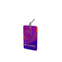 Blue Mėlyna TRAVEL Mėlynas IDENTYFIKATOR BAGAŻOWY FALE Blue Mėlyna TRAVEL Mėlynas IDENTYFIKATOR BAGAŻOWY FALE